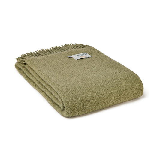 Tweedmill - Moorland | Wollen plaid Sage
