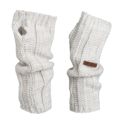 Knit Factory - Nica Armwarmers | gebreide polswarmers