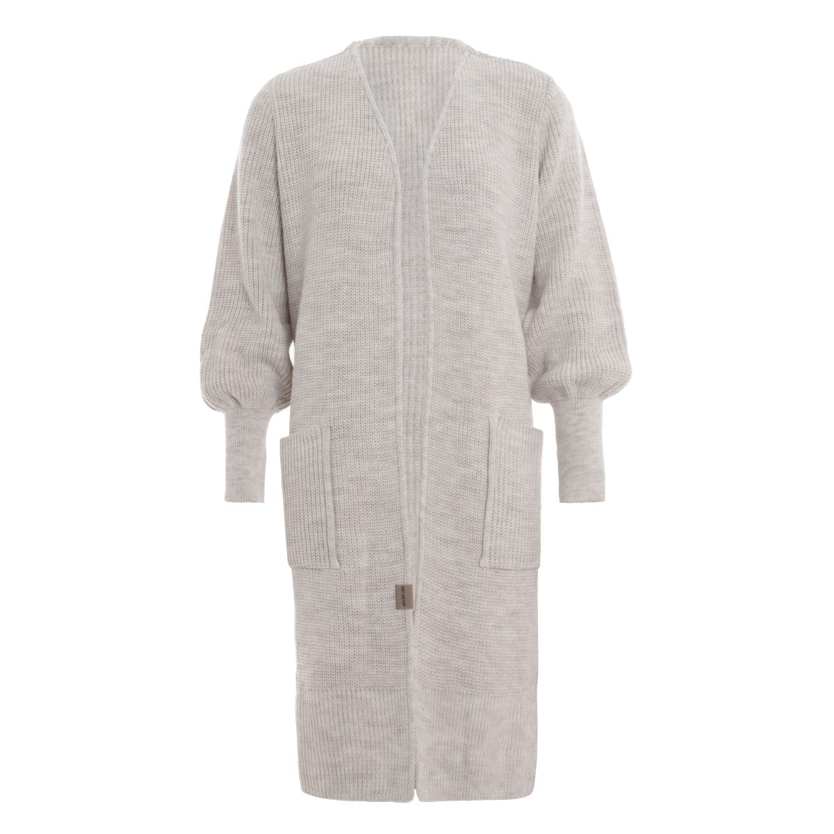 Knit Factory - Patty | lang gebreid damesvest