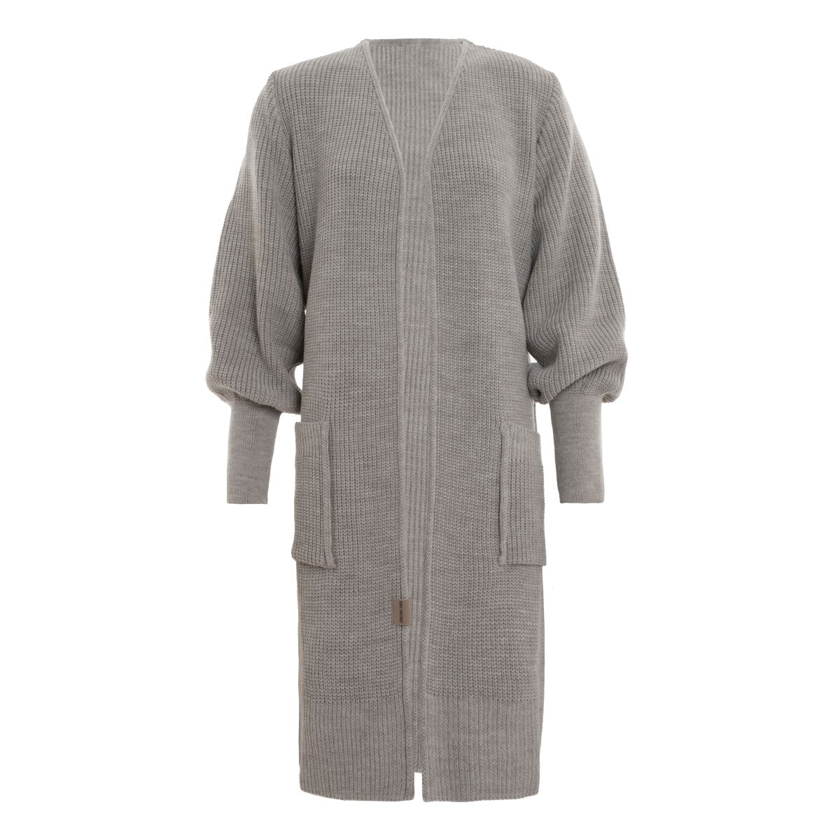 Knit Factory - Patty | lang gebreid damesvest