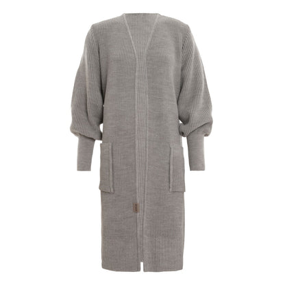 Knit Factory - Patty | lang gebreid damesvest