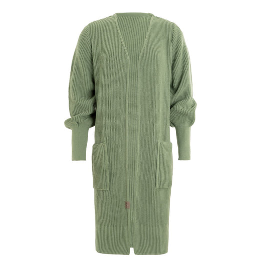 Knit Factory - Patty | lang gebreid damesvest