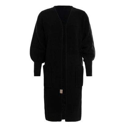 Knit Factory - Patty | lang gebreid damesvest