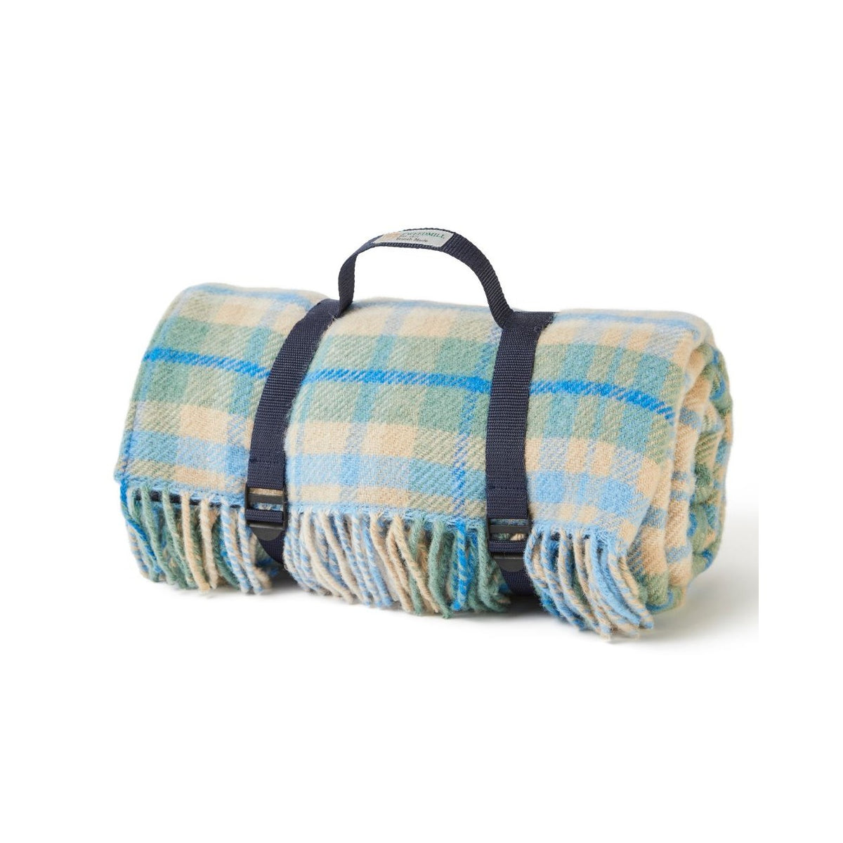 Tweedmill - Picnic rug | wollen plaid Cottage blue navy