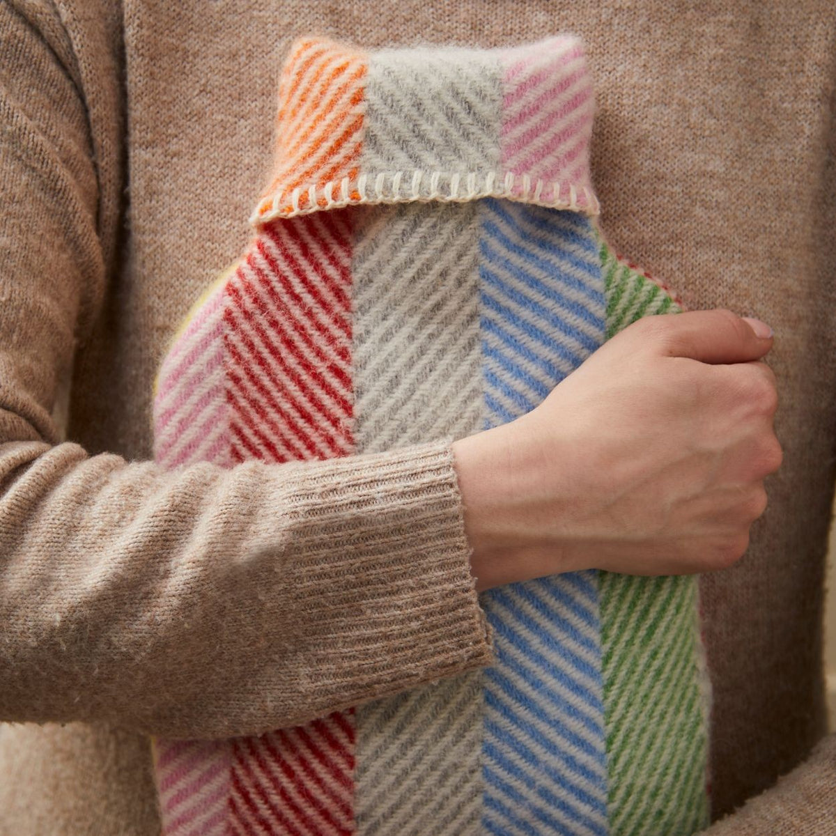 Tweedmill - Hot water bottle | wollen kruikzak met kruik