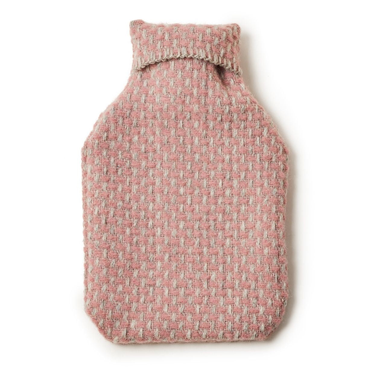 Tweedmill - Twill Hot water bottle | wollen kruikzak met kruik Grey pink