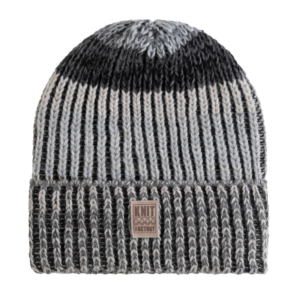 Knit Factory - Remy beanie | gebreide muts Silver mist