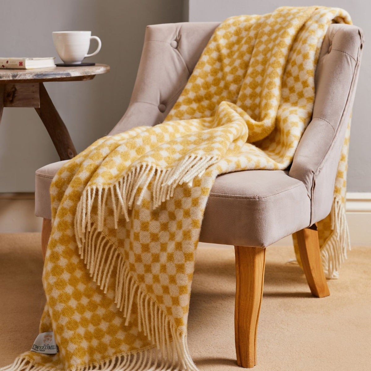 Tweedmill - Jacquard Spot | wollen plaid