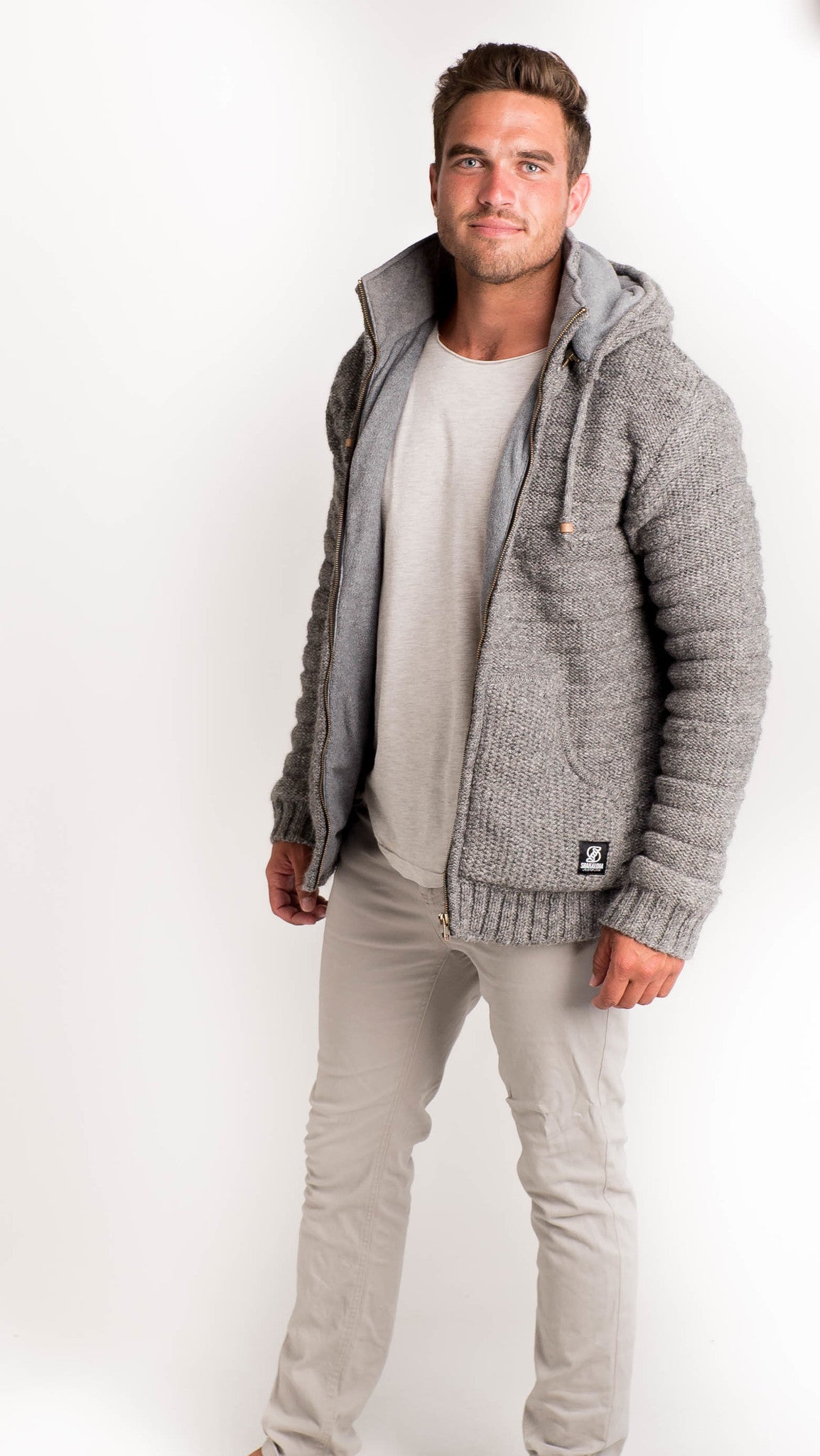 Shakaloha - Chuck ziphood | wollen vest met capuchon