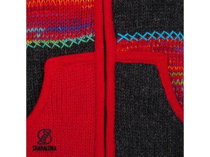 Shakaloha - Patch NH Multicolour | wollen damesvest