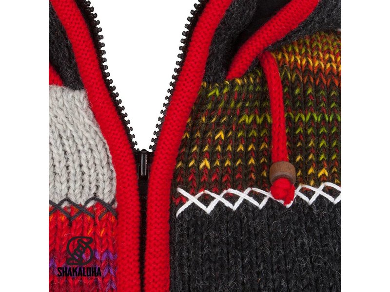 Shakaloha - Patch NH Multicolour | wollen damesvest