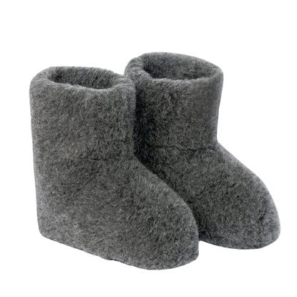 Yoko Wool | pantoffel laars van schapenwol