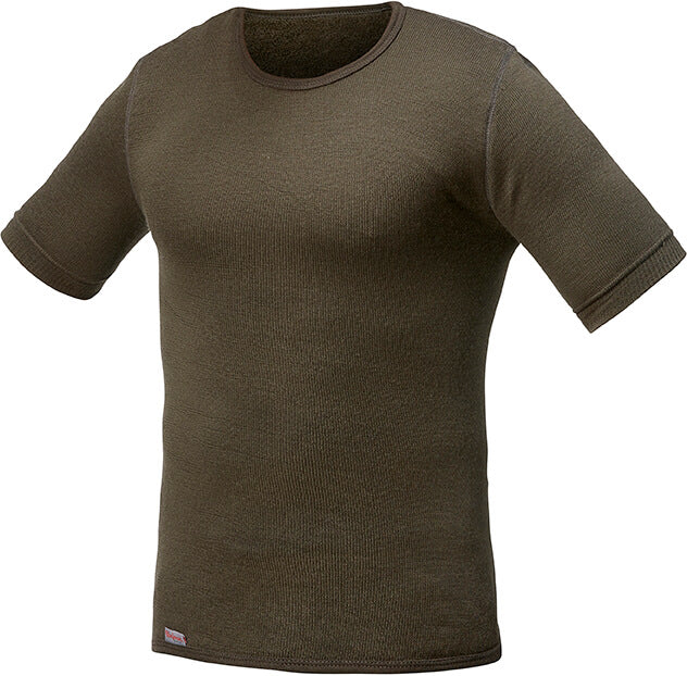 Woolpower - Tee 200 | wollen thermo t-shirt Pine green