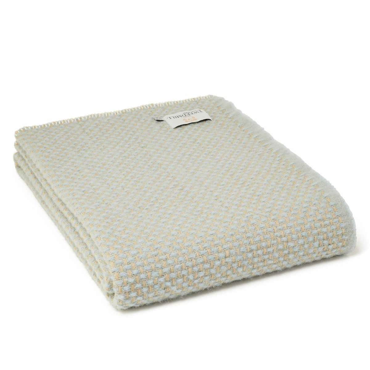 Tweedmill - Twill | wollen plaid Oatmeal Duck egg