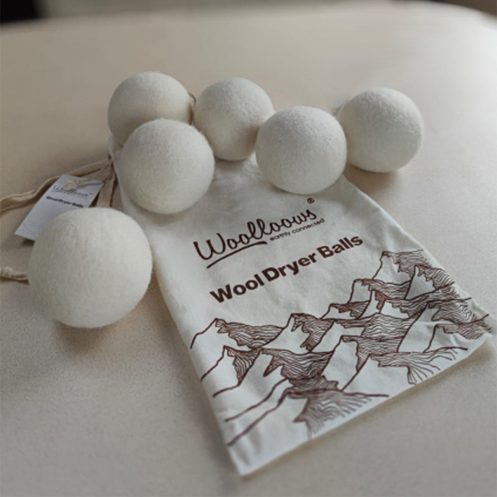 Texelana | wollen wasdrogerballen Wit