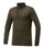 Woolpower - Zip turtleneck 400 | wollen thermoshirt met col Pine green