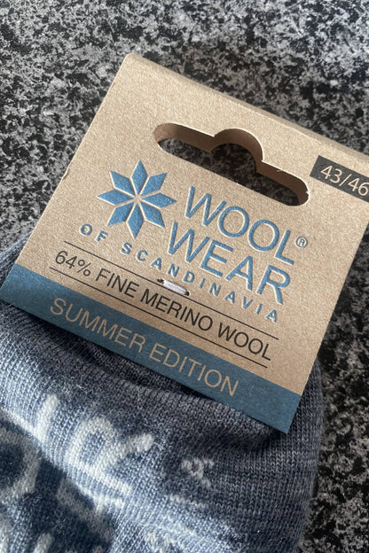 Norwool - Woolwear-Füßlinge | Knöchelsocken aus Merinowolle