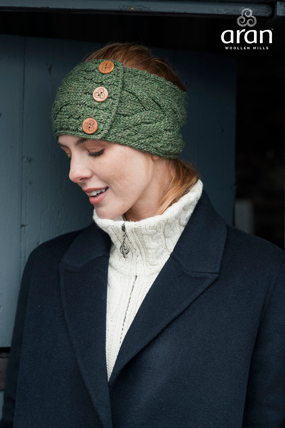 Aran Woollen Mills - B945 | hoofdband van merinowol