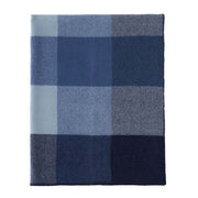 Klippan - Block | plaid van lamswol Blue