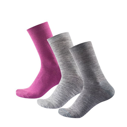 Devold - Daily socks anemone | sokken van merinowol