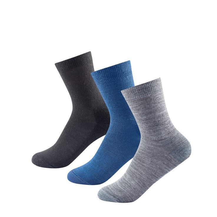 Devold - Daily socks indigo | sokken van merinowol