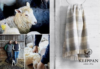 Klippan - Freja | Plaid aus schwedischer Wolle