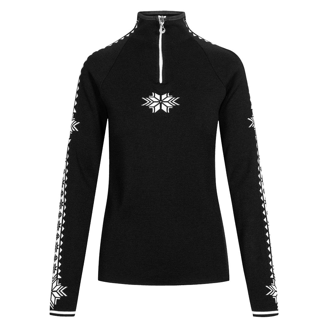 Dale of Norway - Geilo sweater | damestrui met rits Black