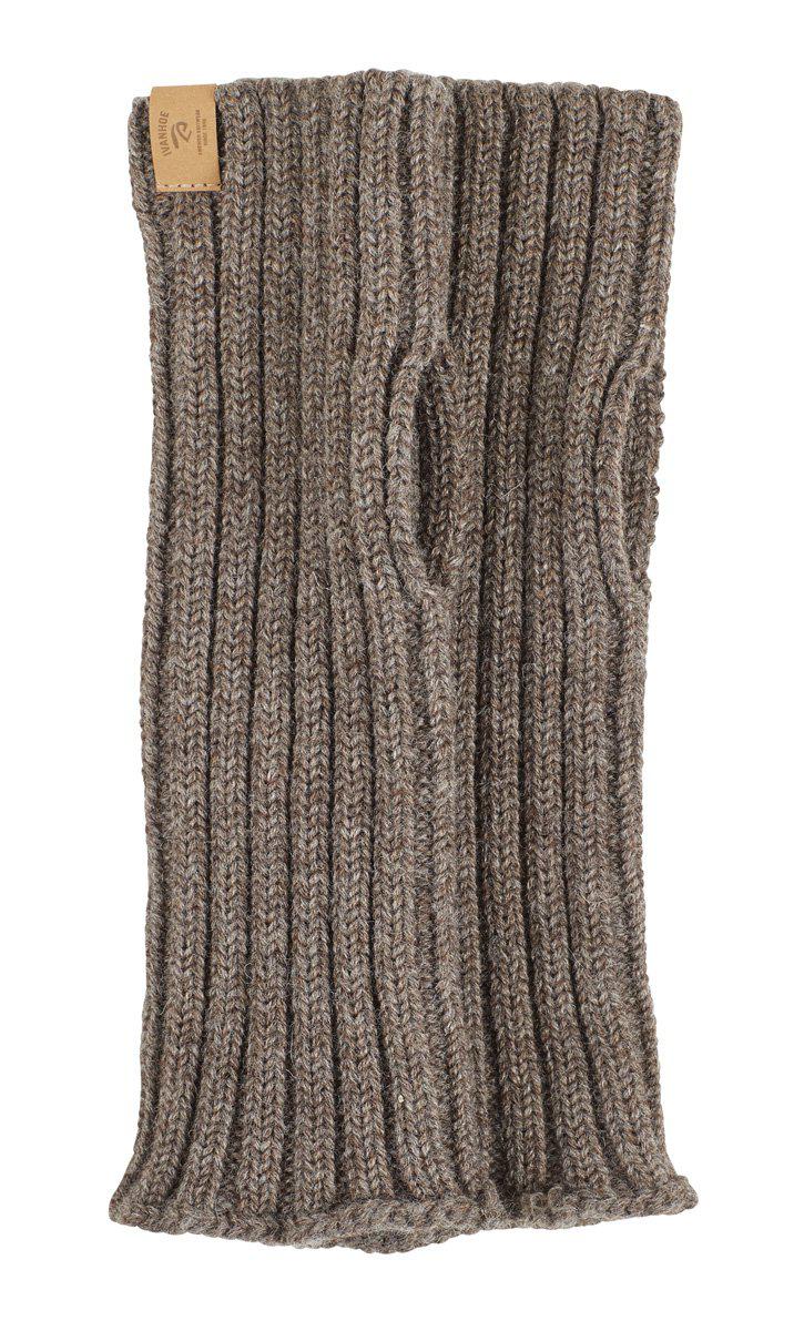 Ivanhoe Knitted in Sweden - NLS gaters | wollen polswarmers Nutmeg