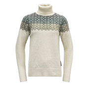 Devold - Syvde | wollen dames coltrui Off white