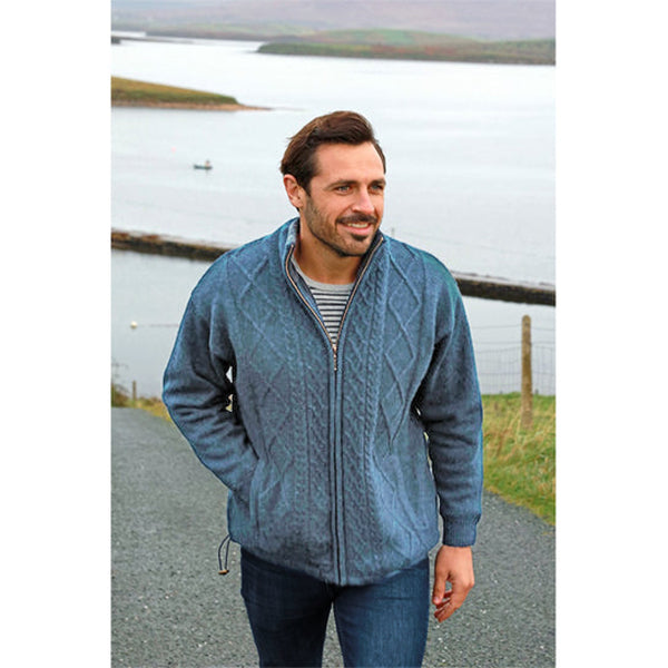 SAOL 100% Merino Wol Heren Winter Vest met Rits en Zakken in Antraciet/Legergroen, legergroen, S SAOL 100% Merino Wol Heren Winter Vest met Rits en Zakken in Antraciet/Legergroen, legergroen, S