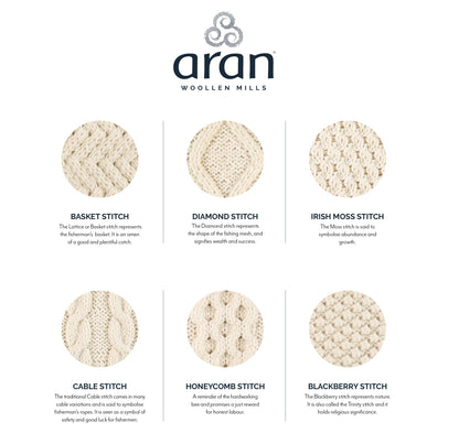 Aran Woollen Mills - B406 | Rollkragenpullover aus Merinowolle