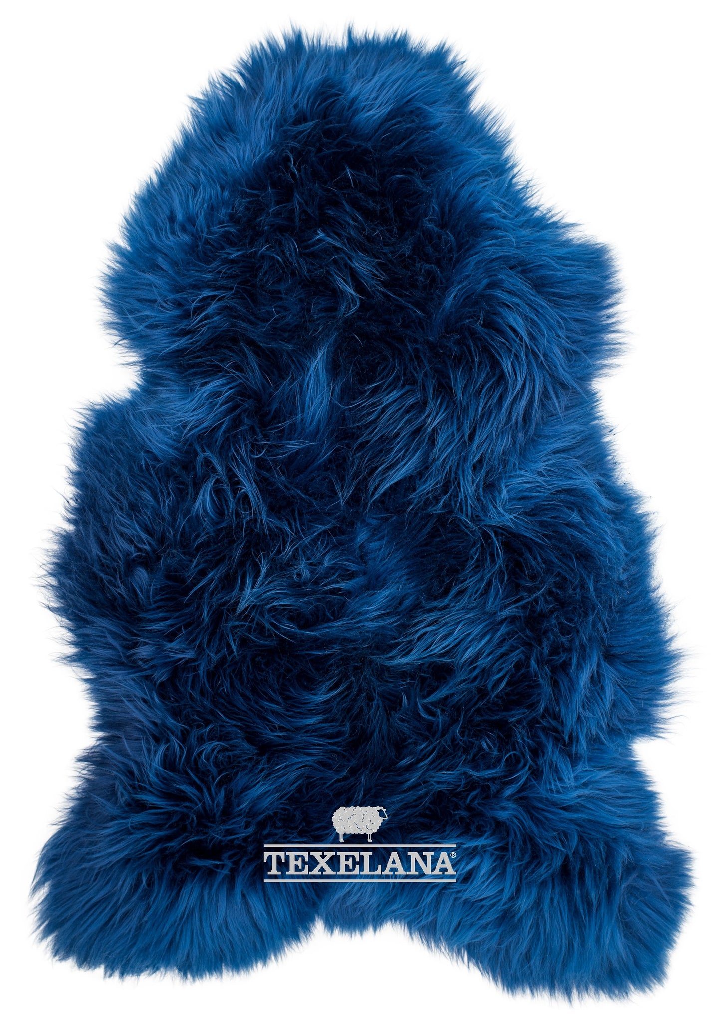 Texelana - geverfde schapenvacht | navy blauw