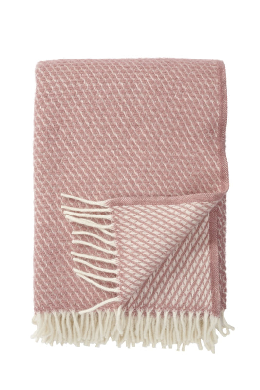 Klippan - Velvet | plaid van lamswol Rose
