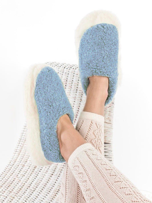 Yoko Wool - Siberian full slipper | pantoffel van schapenwol
