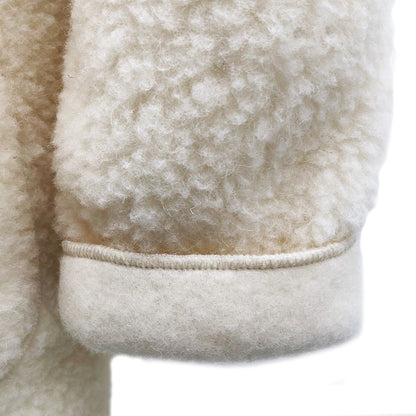 Yoko Wool | Bademantel aus Schafwolle und Trikot