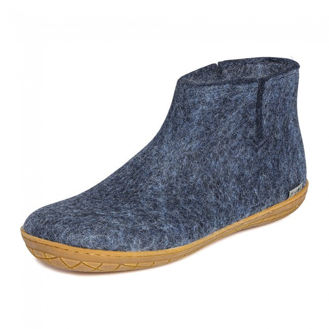 Glerups | ankle boots with rubber sole - denim