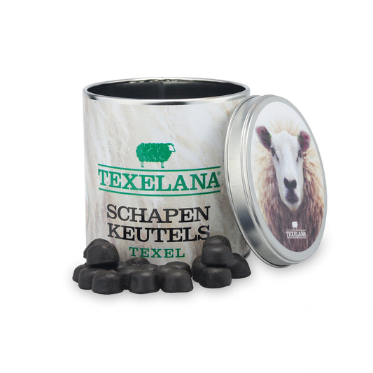 Texelana | blik schapenkeutels