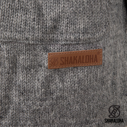 Shakaloha - Colombo | Lange Herren-Strickjacke aus Wolle