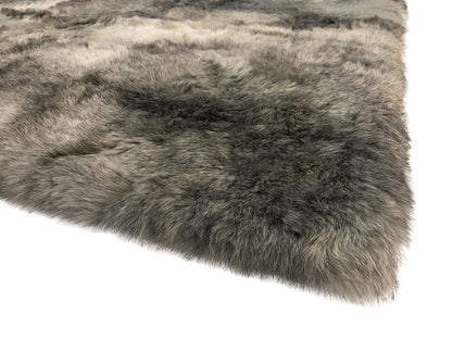 Texelana - vachtkleed van IJslandse schapenvacht | geschoren grijs